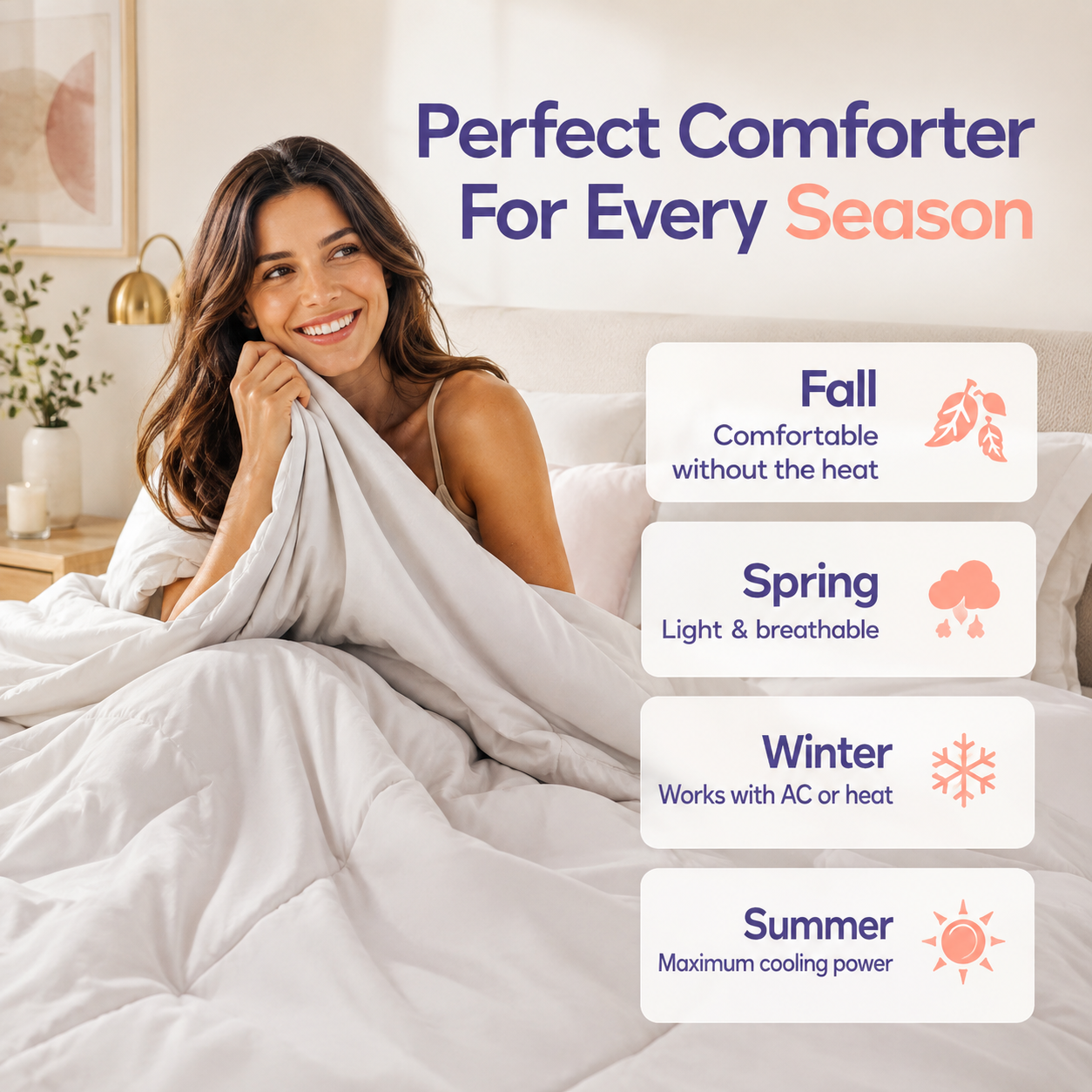 Chillora comforter used year round