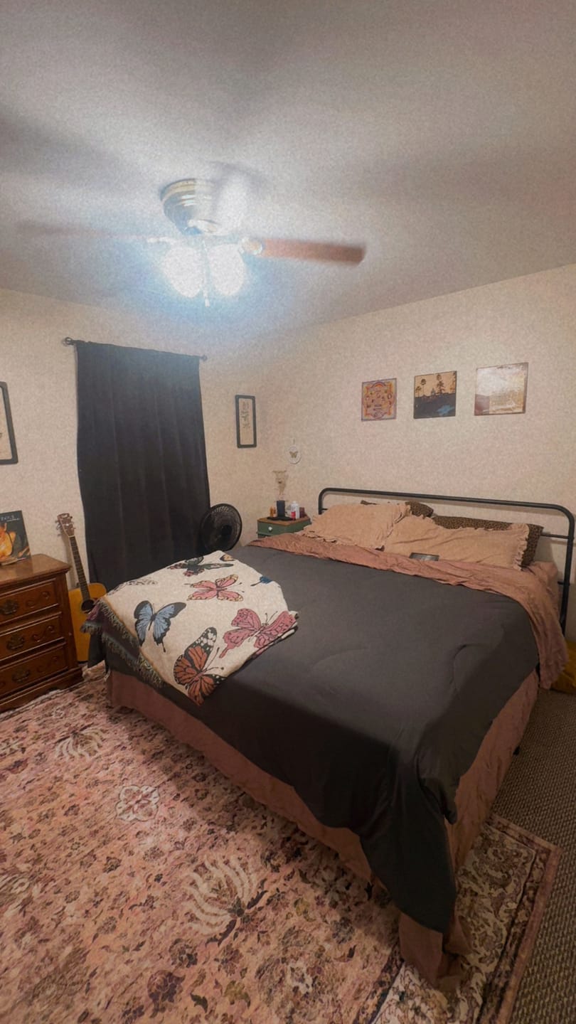 Chillora comforter made up on a customer's bed